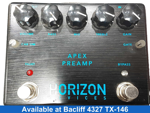 Horizon Devices Apex Preamp Black Drum Accessories