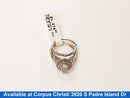 Ring - Engagement Set - White Gold 14k (.585) 5.2 grams Size 5.5