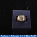 Men's Ring - Yellow Gold 14k (.585) 9.2 grams Size 7