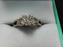 Women's Ring - White Gold 18k (.750) 4.1 grams Size 6.5
