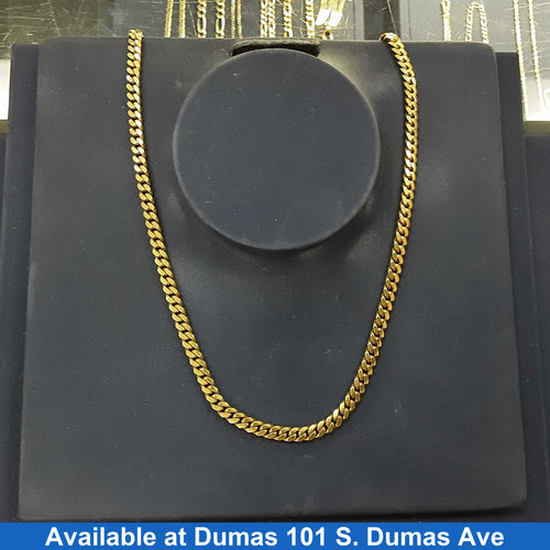 Cuban Link Chain - Yellow Gold 10k (.417) 35.9 grams 24 inch