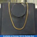 Cuban Link Chain - Yellow Gold 10k (.417) 35.9 grams 24 inch