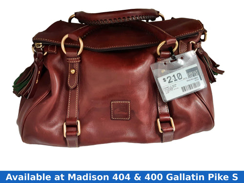 Dooney & Bourke Florentine Satchel Red Purse / Handbag