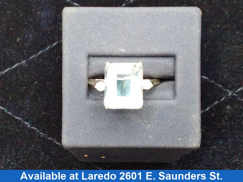 Women's Ring - White Gold 14k (.585) 4.6 grams Size 11