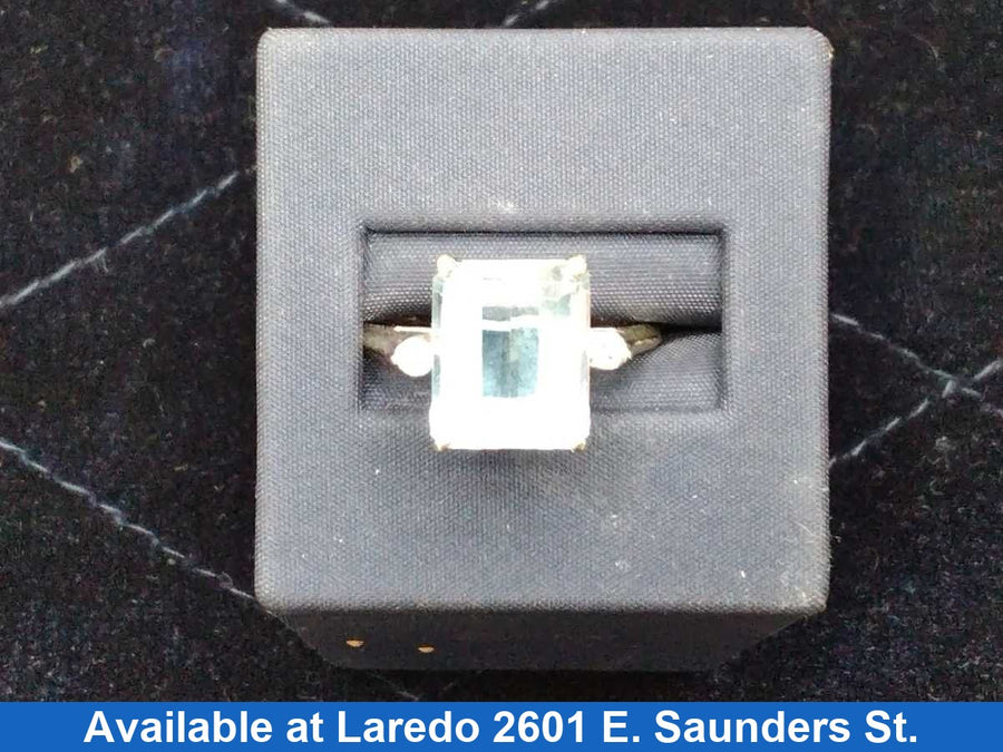 Women's Ring - White Gold 14k (.585) 4.6 grams Size 11