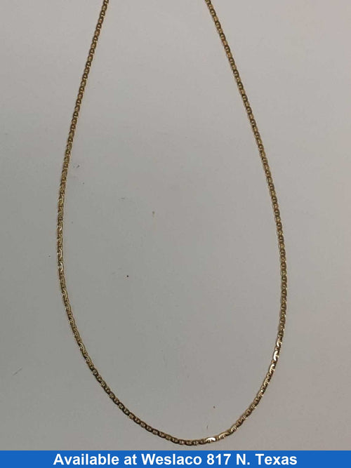 Gucci Chain - Yellow Gold 14k (.585) 6.2 grams 22 inch
