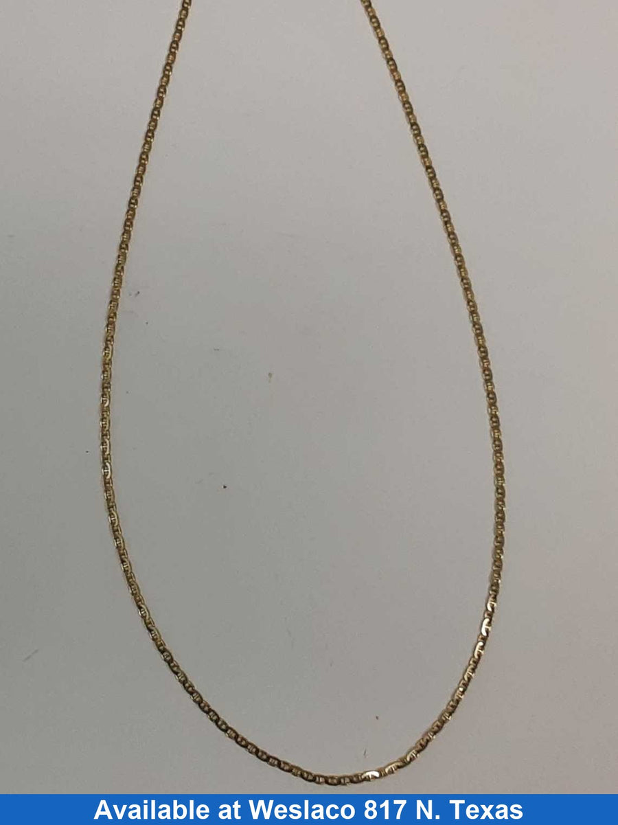 Gucci Chain - Yellow Gold 14k (.585) 6.2 grams 22 inch