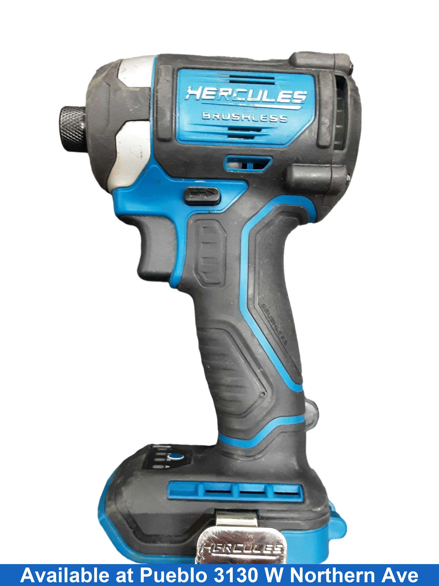 Hercules Hcb81b Blue Cordless Impact Drill