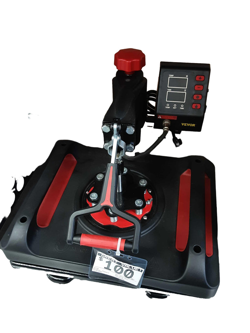 Vevor Heat Press Machine Black Bender / Shaper / Press