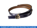 Tory Burch 159072 Blue Belt / Buckle