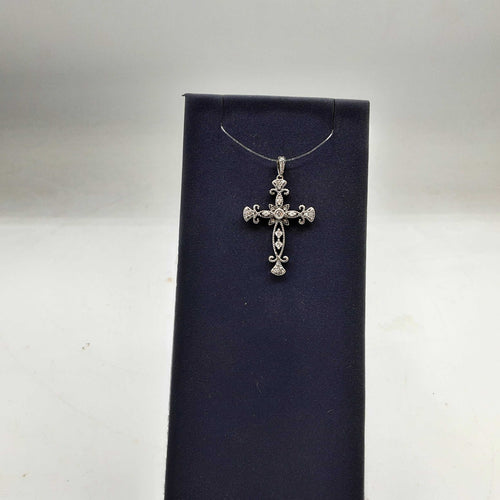 Religious Pendant - White Gold 10k (.417) 2.8 grams