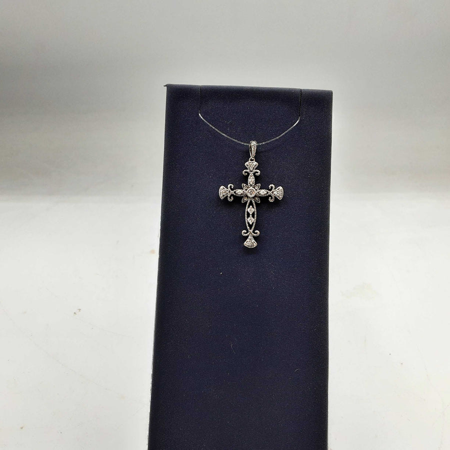 Religious Pendant - White Gold 10k (.417) 2.8 grams