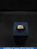 Men's Ring - Yellow Gold 10k (.417) 7.8 grams Size 9.5