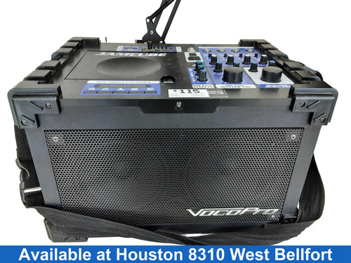 Voco Pro Jamcube Black Bookshelf Stereo with Speaker