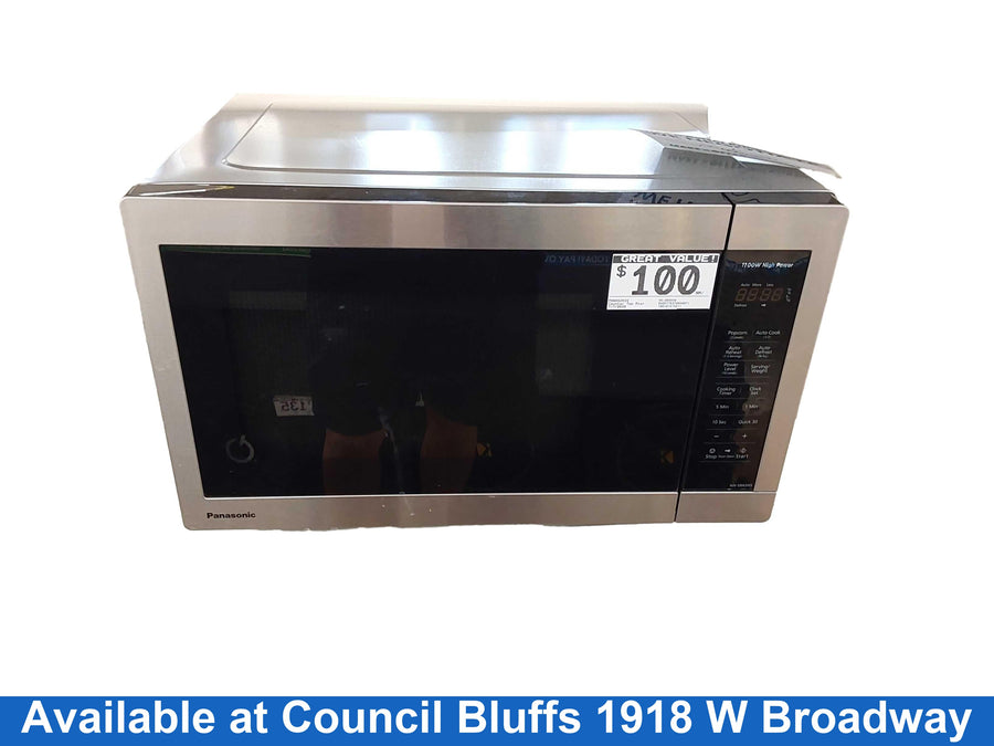 Panasonic Nn-sb65ns Silver Countertop Microwave
