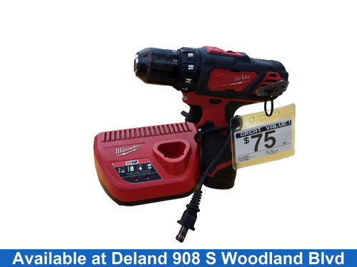 Milwaukee 2407-20 Red Cordless Standard Drill