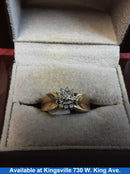 Women's Ring - Yellow Gold 10k (.417) 3 grams Size 20