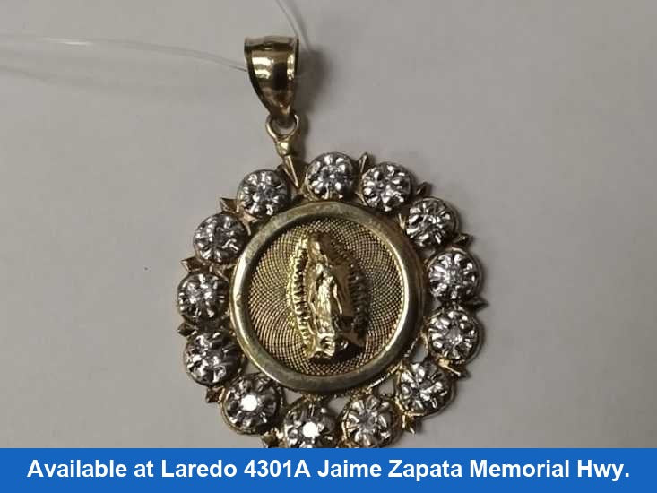 Religious Pendant - Yellow Gold 10k (.417) 3.8 grams