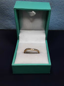 Ring - Wedding Band - Yellow Gold 10k (.417) 1 grams Size 8.5