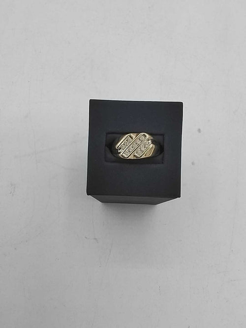 Men's Ring - Yellow Gold 10k (.417) 3.8 grams Size 20