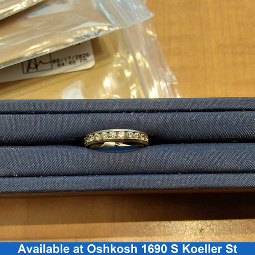 Women's Ring - Anniversary - White Gold 14k (.585) 2.6 grams Size 4