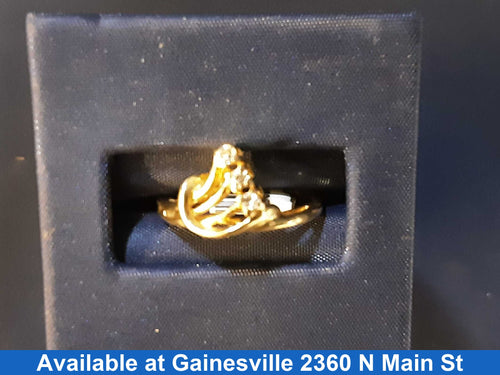 Women's Ring - Yellow Gold 14k (.585) 2.3 grams Size 7