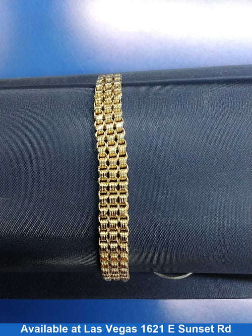 Bracelet - Yellow Gold 14k (.585) 8.5 grams 10 inch