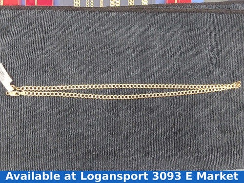 Cuban Link Chain - Yellow Gold 14k (.585) 11.8 grams 20 inch