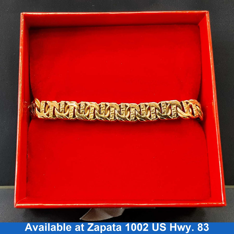 Bracelet - Yellow Gold 10k (.417) 13.6 grams 5 inch