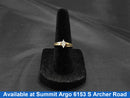 Women's Ring - Solitaire - Yellow Gold 10k (.417) 1.7 grams Size 5.5