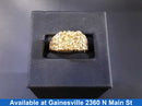Women's Ring - Yellow Gold 10k (.417) 1.9 grams Size 10.5