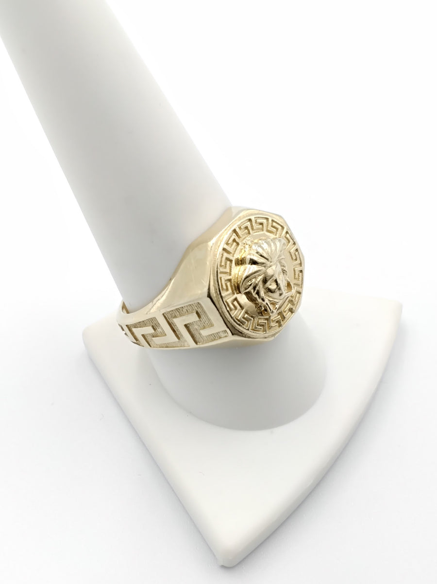 Men's Ring - Yellow Gold 14k (.585) 7.4 grams Size 10.5