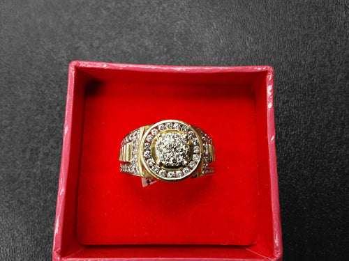 Men's Ring - Yellow Gold 10k (.417) 7.5 grams Size 10