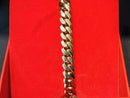 Cuban Link Bracelet - Yellow Gold 10k (.417) 39.5 grams 7 inch