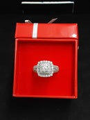 Women's Ring - Solitaire - White Gold 10k (.417) 4.2 grams Size 8