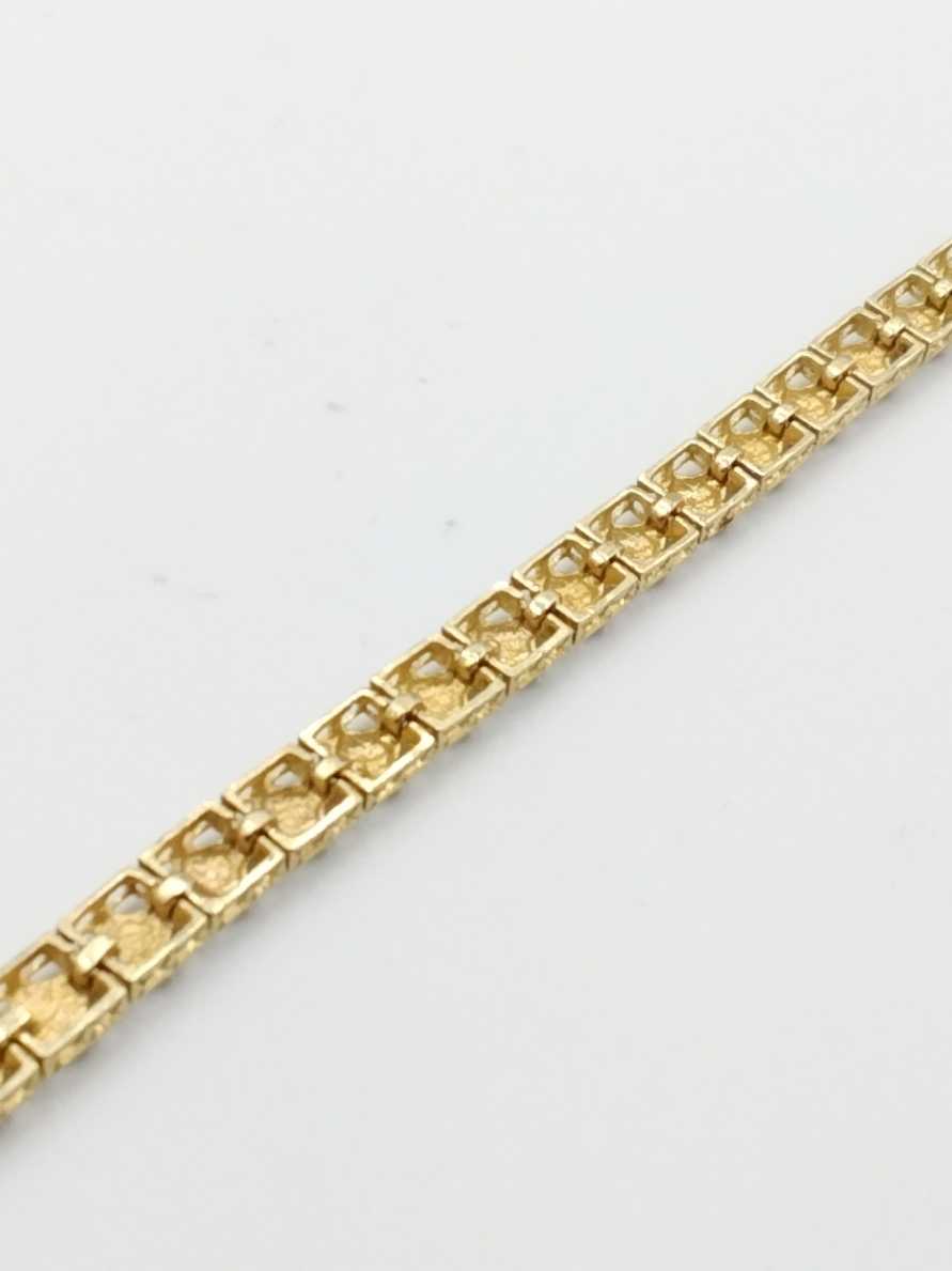 Tennis Bracelet - Yellow Gold 14k (.585) 11.9 grams 8 inch