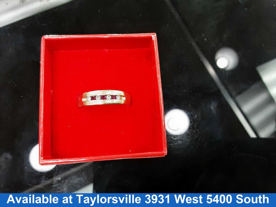 Men's Ring - Yellow Gold 14k (.585) 4.8 grams Size 8.5