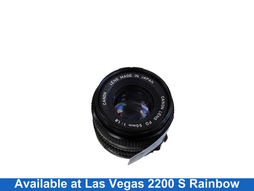 Canon Fd Black Photographic Lens