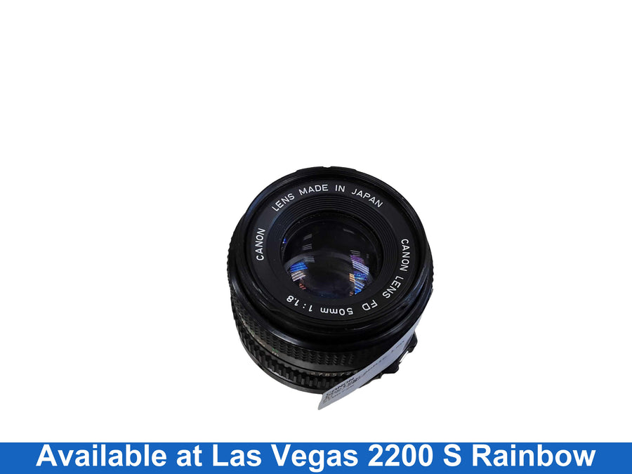 Canon Fd Black Photographic Lens