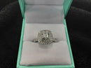 Women's Ring - White Gold 10k (.417) 4.3 grams Size 7