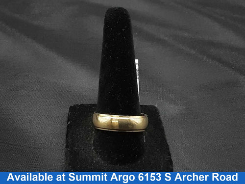 Ring - Wedding Band - Yellow Gold 10k (.417) 2.2 grams Size 10