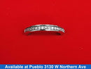 Women's Ring - Anniversary - Yellow Gold 14k (.585) 3.4 grams Size 8