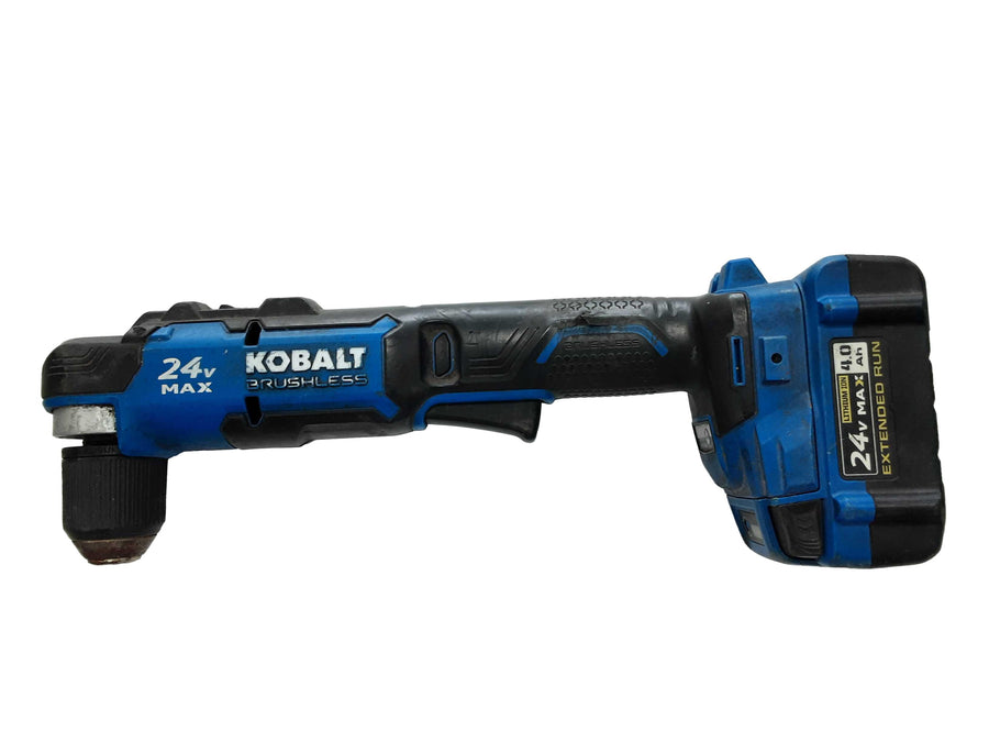 Kobalt Krad 1224b-03 Blue Cordless Right-Angle Drill