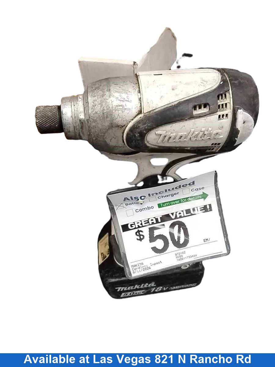 Makita Btd142 Black Cordless Impact Drill