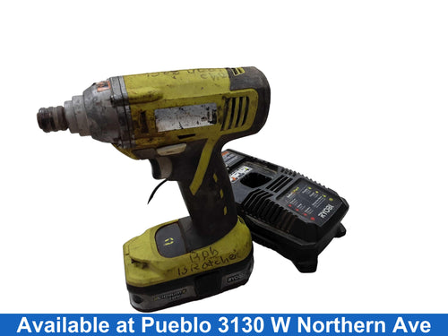 Ryobi P234g Green Cordless Impact Drill