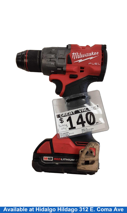Milwaukee 2904-20 Red Cordless Standard Drill