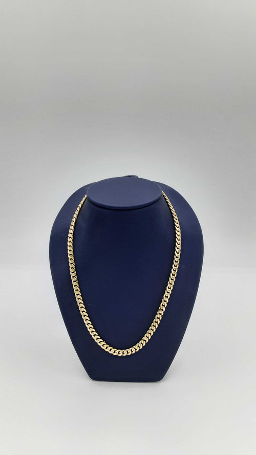 Cuban Link Chain - Yellow Gold 10k (.417) 14.1 grams 18 inch