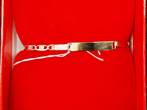 ID Bracelet - Yellow Gold 10k (.417) 4.7 grams 1 inch