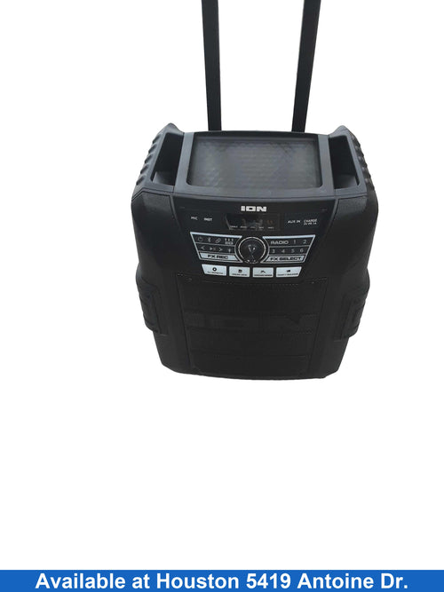 Ion Tailgater Xl Black Portable Speaker