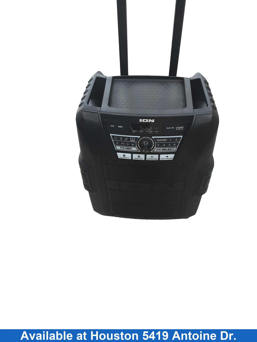 Ion Tailgater Xl Black Portable Speaker